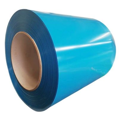 보증 재료 PPGI 코일 컬러 코팅 스틸 코일 RAL9002/9006 너비 600-1250mm 및 Z121-Z180 코팅