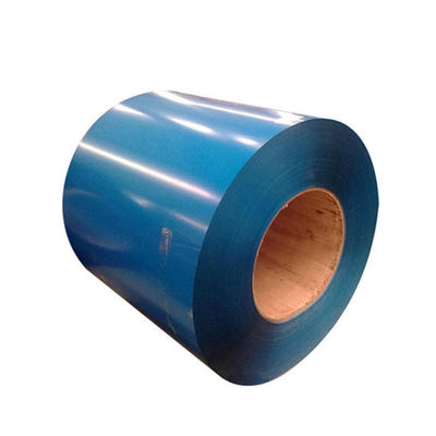 진도가 0.12-3mm, 폭이 600-1250mm의 galvanized 알루미늄 컬러 코팅 스틸 코일