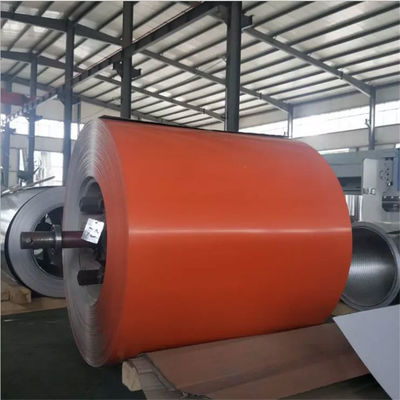 재료 융통 된 컬러 코팅 스틸 코일 굽기 처리 서비스와 600-1250mm 너비