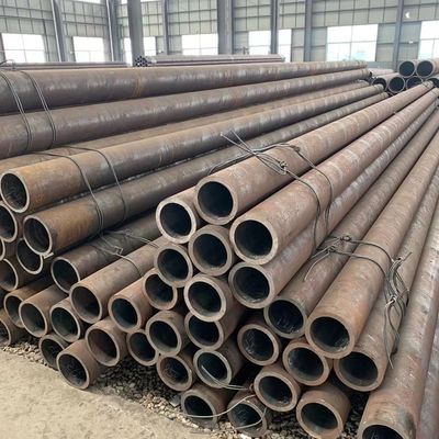 Q195 Q215 Q235 SS400 S235 SNI 인증과 대량 용량에서 허용률 ±1%의 수직 탄소 철강 파이프