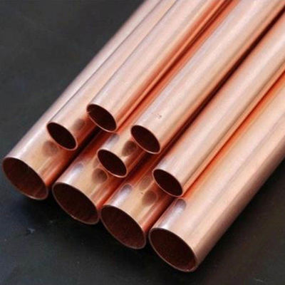 원자재 직선 구리 파이프 3/4x10 및 1mm-220mm 벽 두께