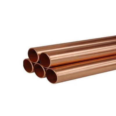 원료 1mm-220mm 벽 두께와 최종 강도 ≥ 195 MPa의 2 인치 구리 파이프