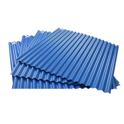 3601-3660mm 길이가 밸런াইজ 된 corrugated 강철 장의 엄격한 테스트와 0.14-0.20MM 두께를 보장
