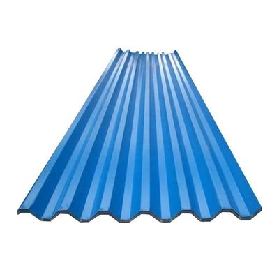 0.14-0.20MM 두께 재료 직선에서 직선으로 corrugated 장을 만들기 위해 GI corrugated 강철 장