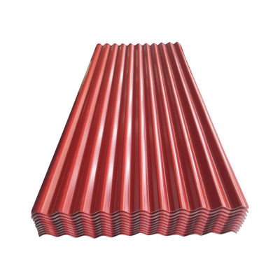 중간 단단 Z41-Z60 코팅 재료 보증 직선에서 미리 페인트 corrugated 강철 지붕 장