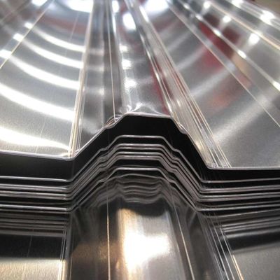 엄격한 보장 ± 1%의 관용과 0.12 ~ 1.2mm * 600 ~ 1250mm의 두께 범위와 함께  galvanized corrugated 지붕 엽
