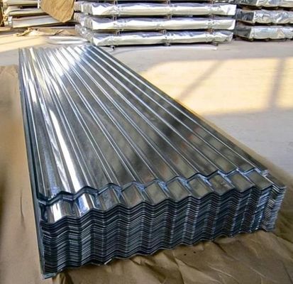 엄격한 보장 ± 1%의 관용과 0.12 ~ 1.2mm * 600 ~ 1250mm의 두께 범위와 함께  galvanized corrugated 지붕 엽