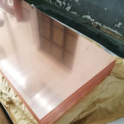 비연금 C1100 구리판 0.1mm 두께와 최소 1 톤의 주문을 위해 20-2500mm 너비