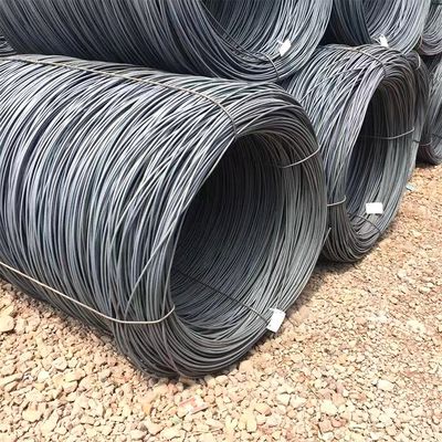Q195 Q235 Q345 특수 자유 절단 스틸 5.5mm 6.5mm 핫 롤드 SAE 1008 탄소 스틸 와이어 스탠 코일