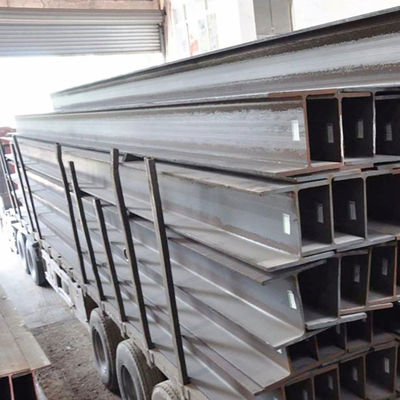 JIS G3101 EN10025 ASTM A36 ASTM A572 ASTM A992 표준 맞춤식 철강 구조 H 다양한 사양에 대한 빔 크기 16