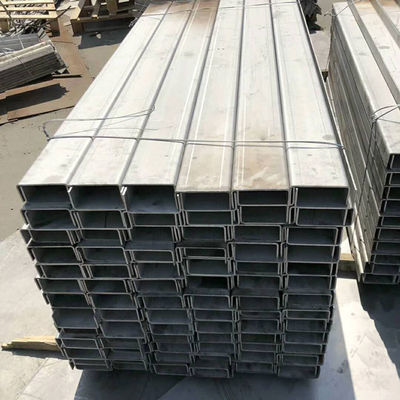 스터렌스 스틸 U 모양 채널 공급 업체 뚫린 디자인 및 JIS ASTM GB BS EN DIN 표준