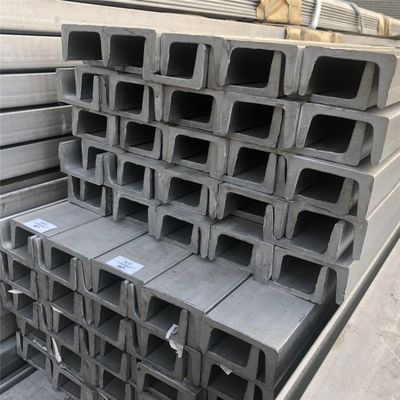 U형 스테인리스 스틸 채널 JIS ASTM GB BS EN DIN 표준